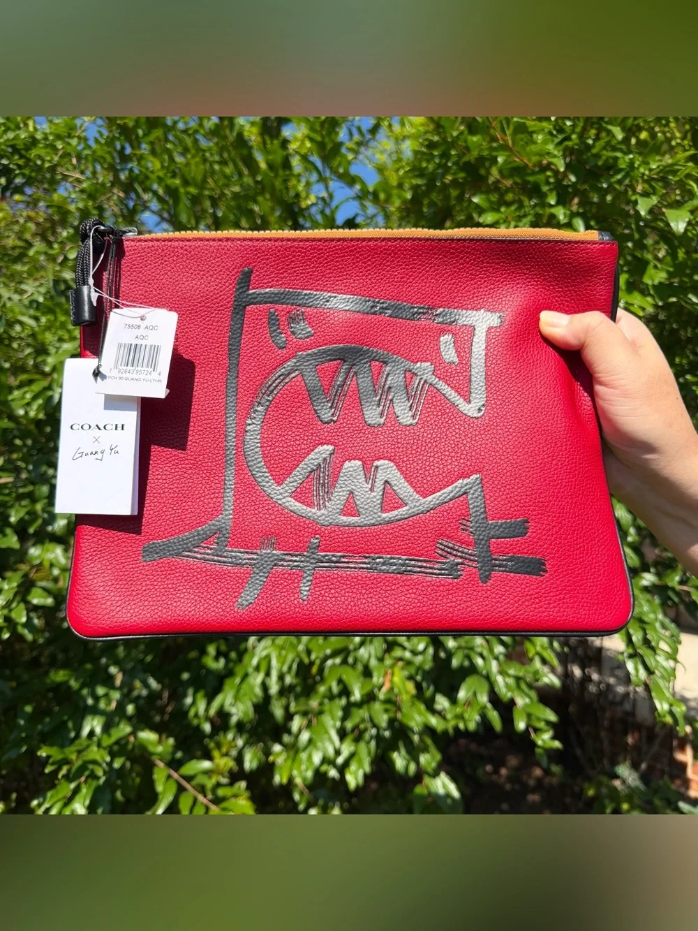 NWT Coach Pouch 30 With Rexy By Guang Yu 75508 - Picture 11 of 12